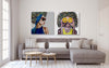 ציור מקורי משוחזר - זוג
